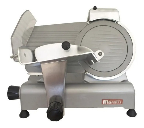 Imagen 2 de 4 de Cortadora De Fiambres Moretti 220 Mm Black Cuchilla Italiana
