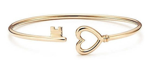 Pulseira Tiff Key Ouro Com Embalagem Bracelete