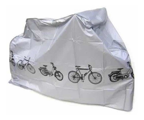 Carpa Funda Cubre Moto - Bicicleta Impermeable Con Diseño