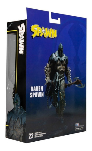 Raven Spawn Mcfarlane Hacha Cadenas Nuevo Original Wave 1