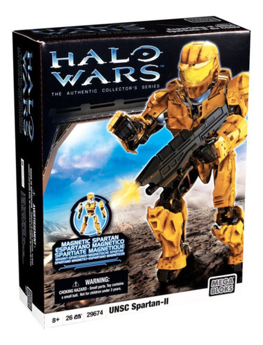 Mega Bloks Halo Wars Magnetic Unsc Spartan 2