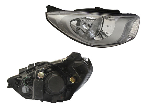 Par Faros F/cromado I10 2011 2012 2013 2014 Pr