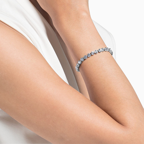 Colección De Joyas For Mujer, Acabado Rodio, Cristales