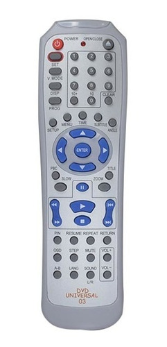 Control Remoto Universal Para Dvd