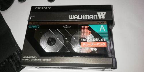 Walkman Sony Vintage Nodel Wm-w800 (Usado)