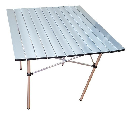 Mesa Camping Alumino Plegable Solcito 70 X 70 Cm Cuotas