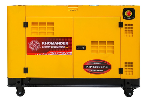 Generador Diesel Encapsulado 12.0 Kw Trif 380v - Khomander