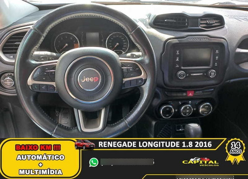 Imagem 15 de 15 de Jeep Renegade Longitude 1.8 Flex Automatico 2016