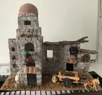 Comprar Casa Para Pesebre Belen Nacimiento Navidad Decoración