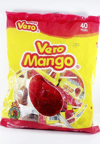 Dulces Mexicanos: Paleta Vero Mango - Unidad a $26