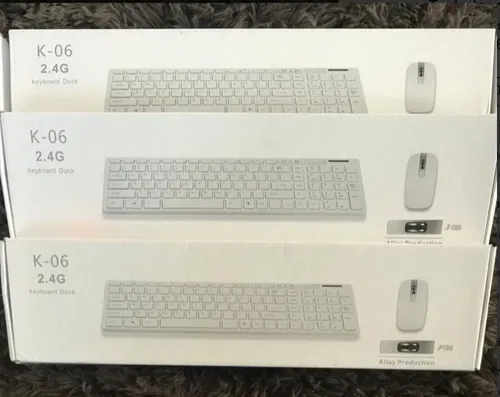 Teclado+mouse Inalambricos-celular-portatil-tablet K06