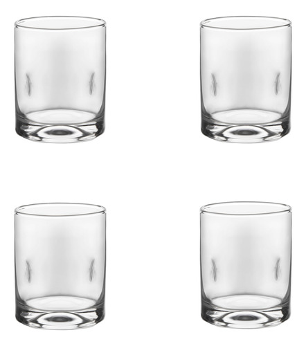 Set 4 Vasos Impressions Dof 370ml