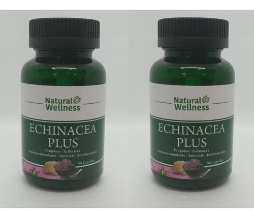 Echinacea Plus Natural Wellness 90 Cápsulas Sabor Neutro