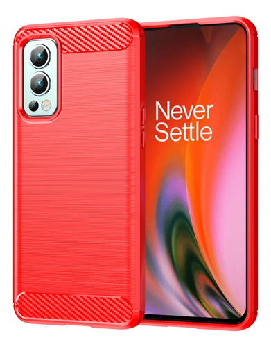 Funda Con Textura Cepillada Para Oneplus Nord 2 5g