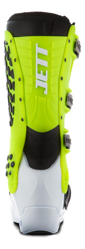 Bota Jett Motocross Articulada Trilha Impermeavel Neon