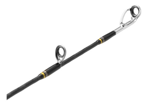 Vara Carretilha Mizuchi Light Jigging C642l Pe 1.5 2p Daisen Cor Preto