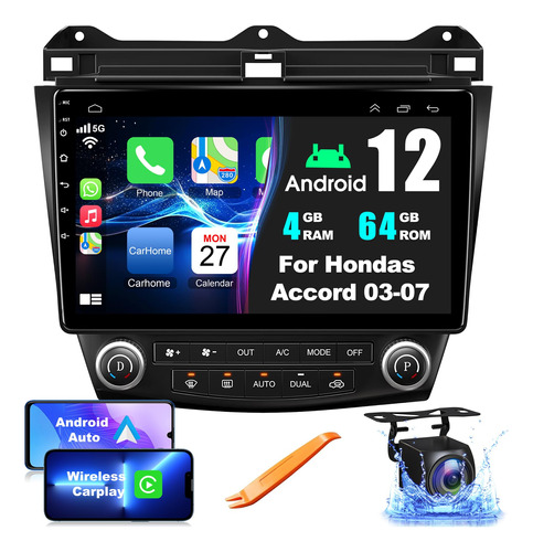 Android Para Honda Accord Car Stereo Ips Pantalla Tactil Dsp