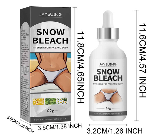 Underarm Bleaching For Butt Knee Lighten Inner Thigh 60ml