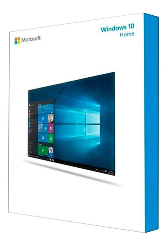 Windows 10 Home Microsoft 64 Bits Español Dvd Kw9-00142