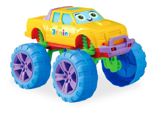 Carrinho De Brinquedo Pick-up Junior Machines Cor Sortido