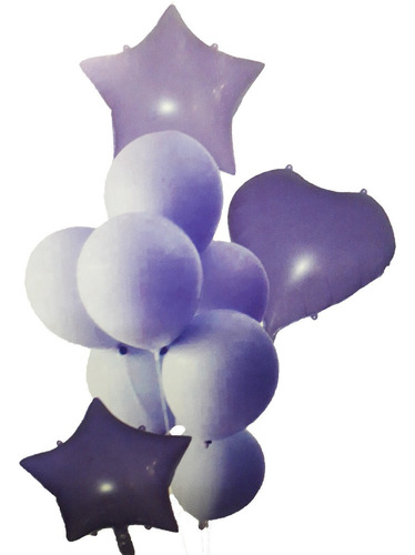 Bouquet De Globos Color Pastel Set X 10 Piezas