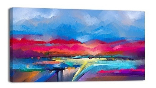 Cuadros Decorativos Abstractos Canvas Grandes 200 X 100 Cm