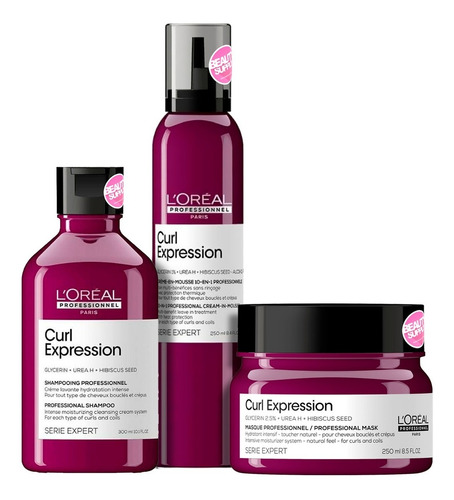 Kit Completo Loreal Para Rulos Curls Expression Serie Expert