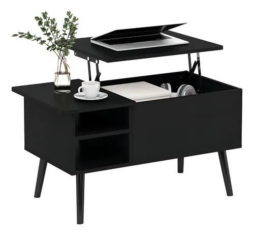Furinno Jensen Sala De Estar Mesa De Centro De Madera Con El