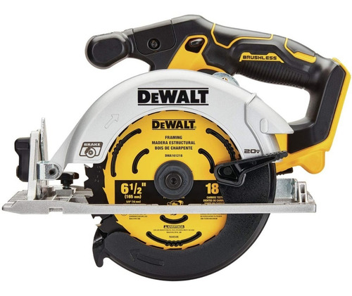 Sierra Circular Dewalt 165mm Inalámbrica 20v Dcs565b No Bat