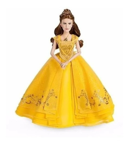A Bela E A Fera Linda Boneca Bela Original Disney Store 28cm