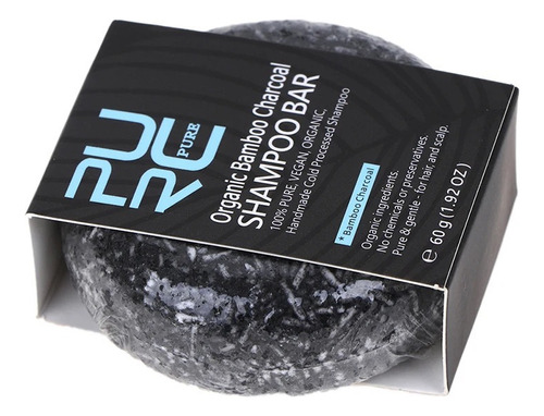 Shampoo Sólido Detox De Cabelo Black Oficial