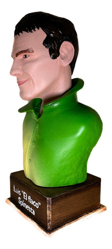 El Flaco Spinetta Busto 3d