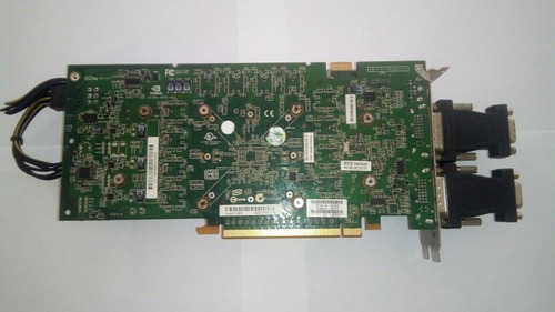 Imagen 2 de 10 de Tarjeta De Video Nvidia Quadro Pro Fx4600 Pci Dual Vga 768mb