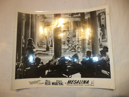 Carteles De Película O Lobby Cards Mesalina María Félix 1951 (Usado)