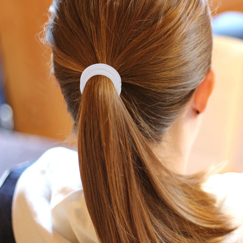 100 Cintas Elásticas Para El Pelo, Cintas Sencillas Para El