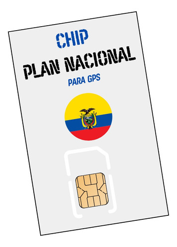 Plan Chip Nacional Para Gps Rastreo Satelital 1.5gb Mensual