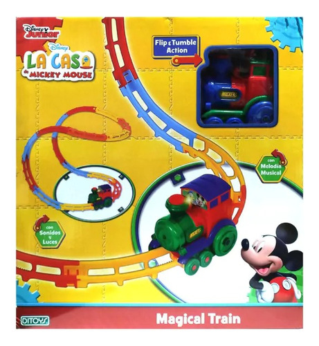 Mickey Magical Train Que Desafia La Gravedad Ditoys