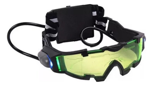 Gafas Led Visión Nocturna Lentes Color Prueba De Arena Polvo