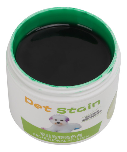 Tinte Temporal Verde Para Pelo De Mascota, Colores Brillante