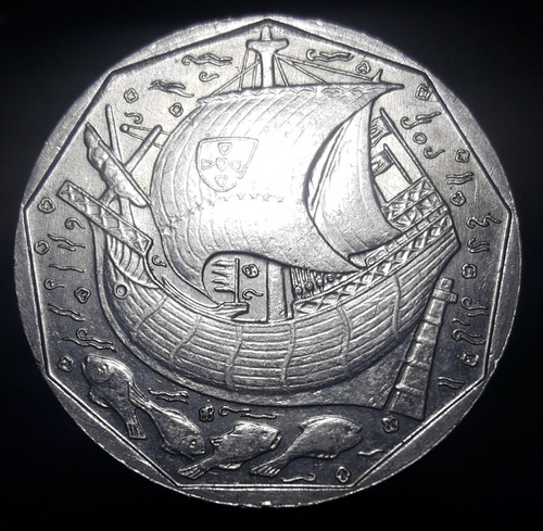 Moneda Portugal 50 Escudos 1988 