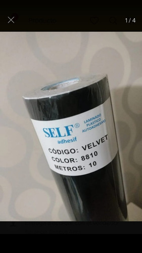 Rollo Autoadhesivo Self Afelpado Por 10 Metros