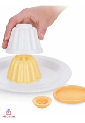 Z 4pz Molde Flan Individual Flanera Reposteria Reutilizable