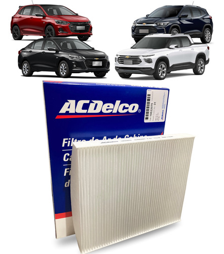 Filtro Ar Condicionado Cabine Gm Onix Tracker Montana 2020/