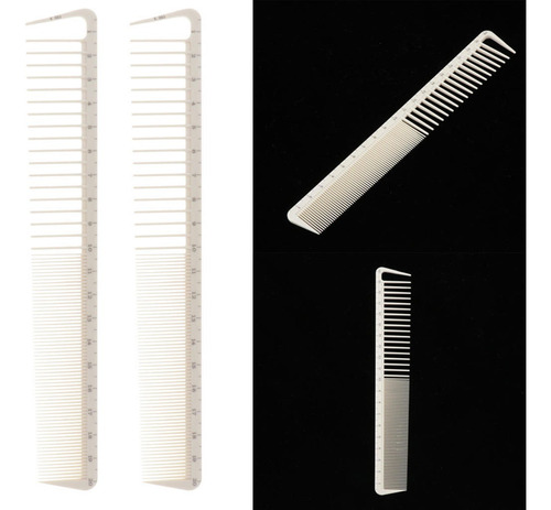 Peinetas De Corte De Cabello De Gruesos Y Finos De 2 Piezas