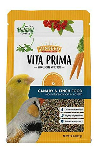 Sunseed Vita Prima Wholesome Nutrition Bird Food Canary Finc