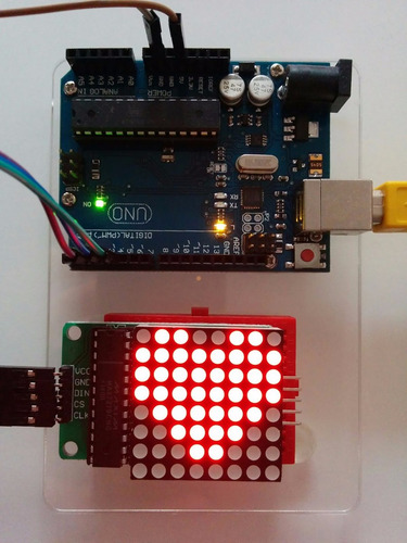 Módulo Display Matriz De Led 8x8 Max7219 - Realengo