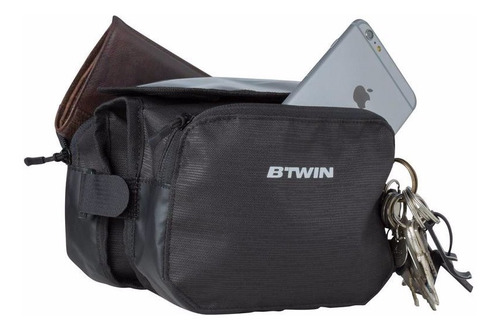Bolsa Para Ciclismo Doble Cuadro 520 2l Negro