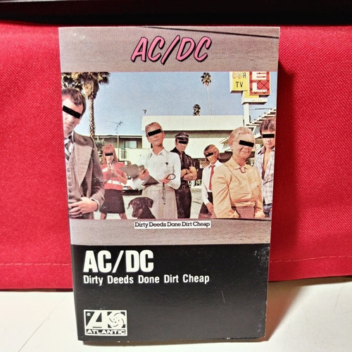 Ac/dc Acdc Dirty Deeds Done Dirt Cheap Casete Ed Canada