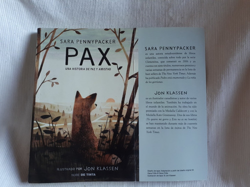 Imagen 6 de 9 de Pax Historia De Paz Y Amistad Sara Pennypacker Nube De Tinta