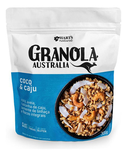 Granola Vegana Coco E Caju Hart's - 300g